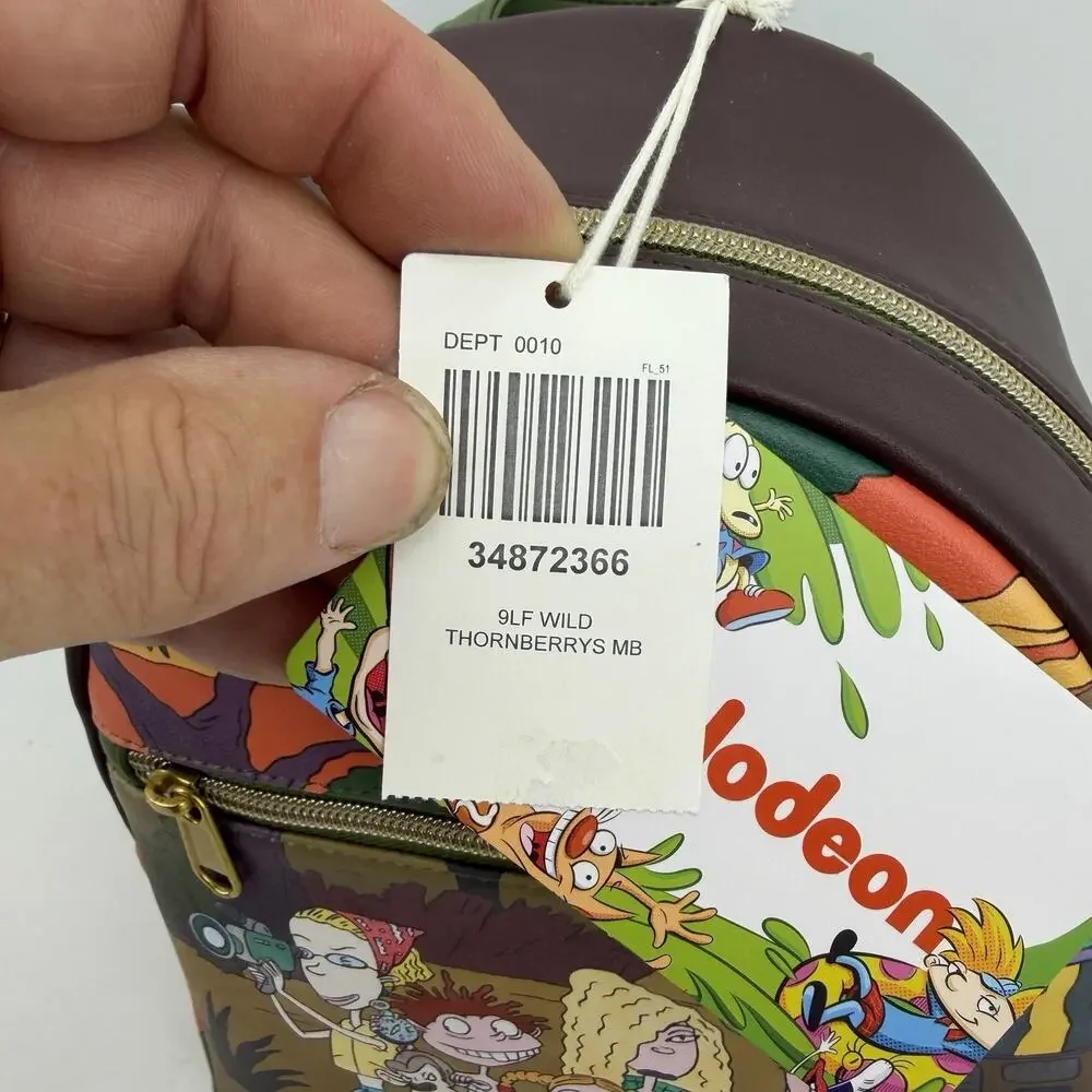 Loungefly Nickelodeon The Wild Thornberrys Savanna Mini Backpack NWT